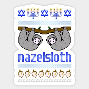 Mazelsloth! Sticker